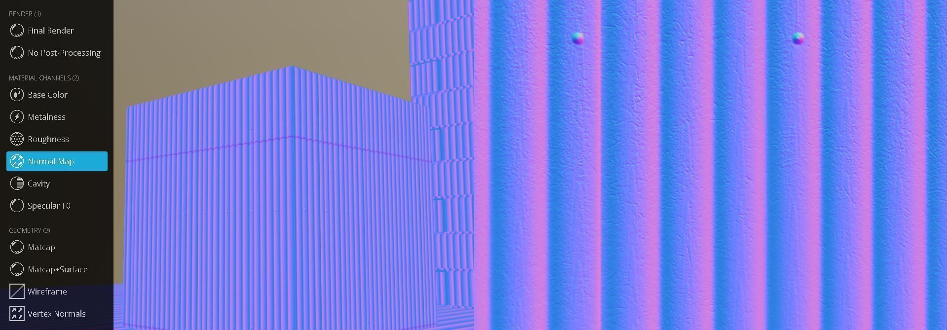 Corrugated PVC Wall or Roof 1 - Texture Set 19 Texture_6