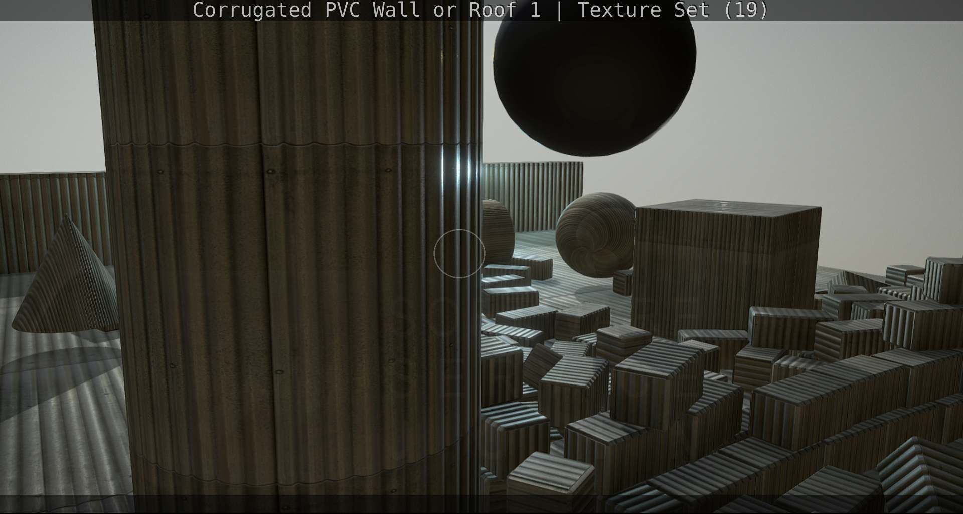 Corrugated PVC Wall or Roof 1 - Texture Set 19 Texture_62