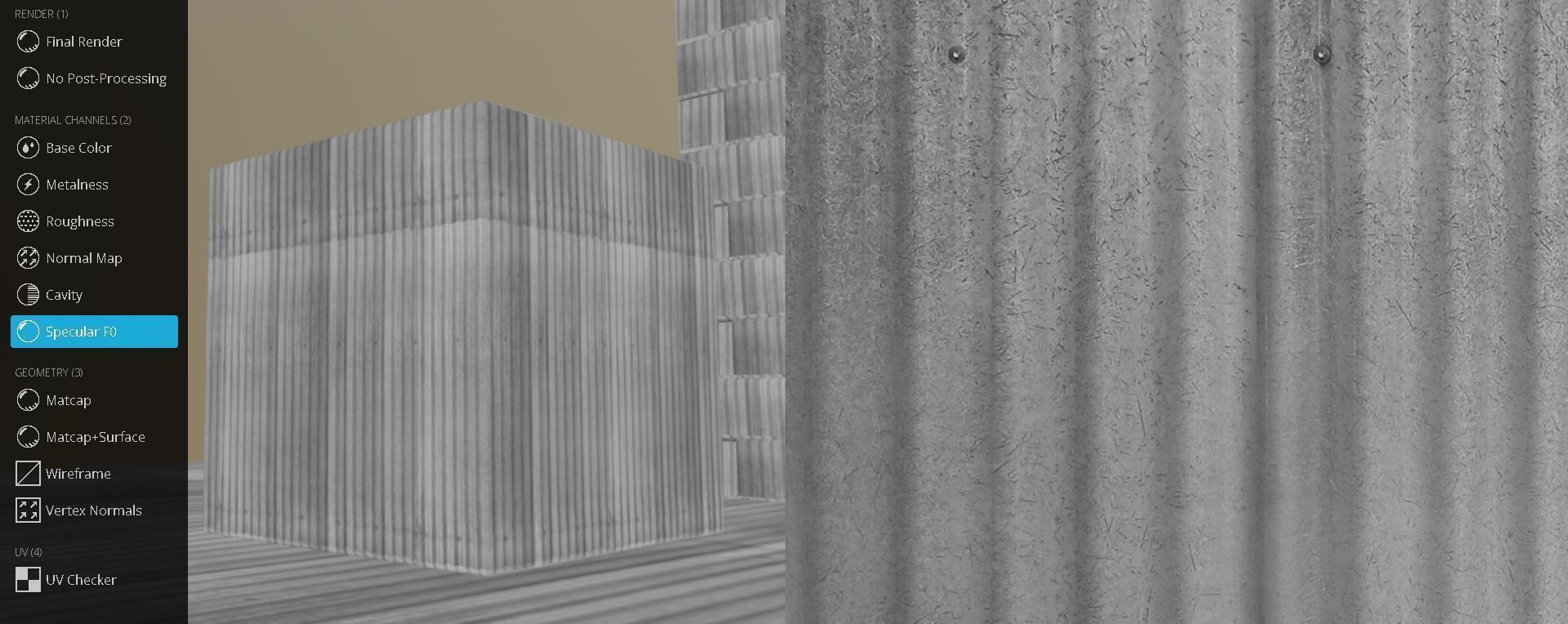 Corrugated PVC Wall or Roof 1 - Texture Set 19 Texture_10