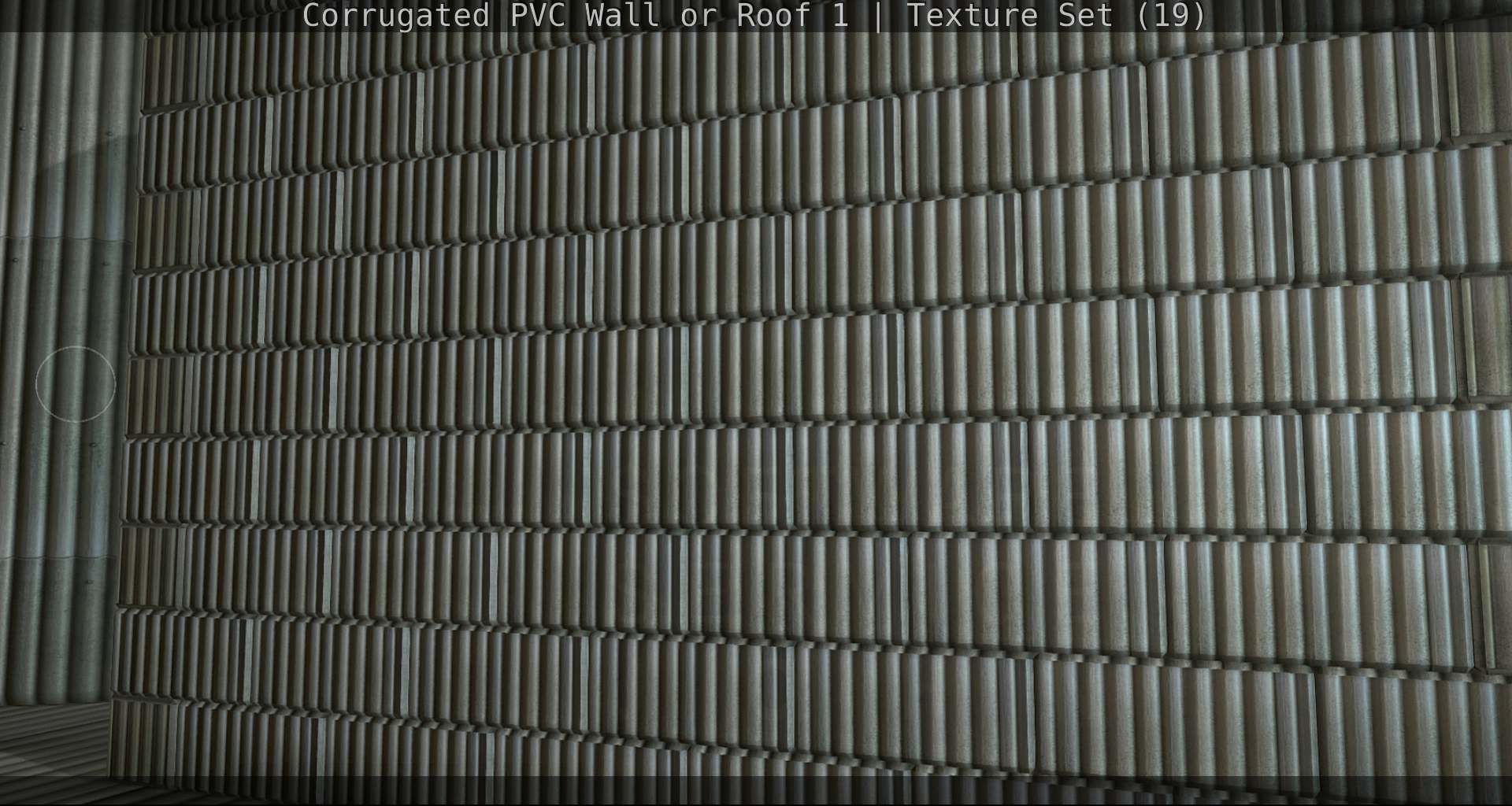 Corrugated PVC Wall or Roof 1 - Texture Set 19 Texture_95