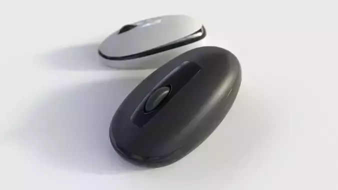 Wireless mouse Free 3D model