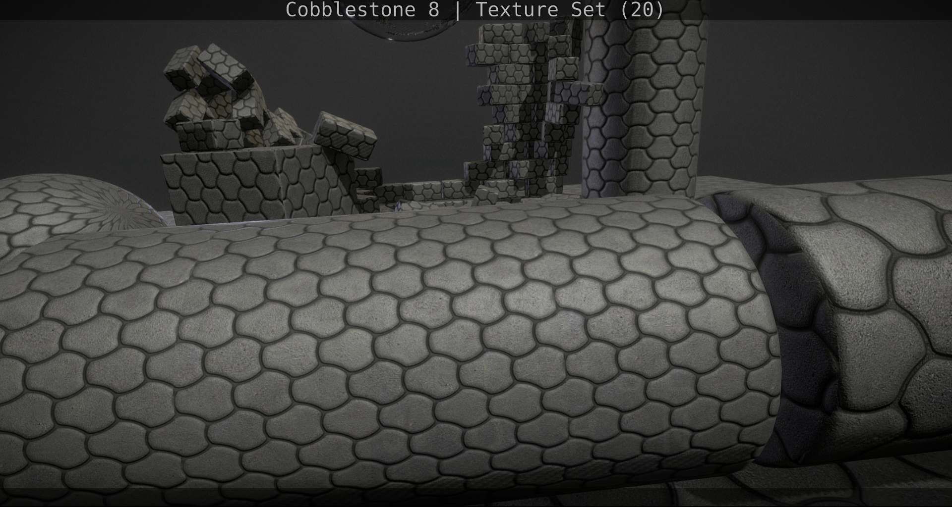 Cobblestone 8 - Texture Set - 20 Texture_121