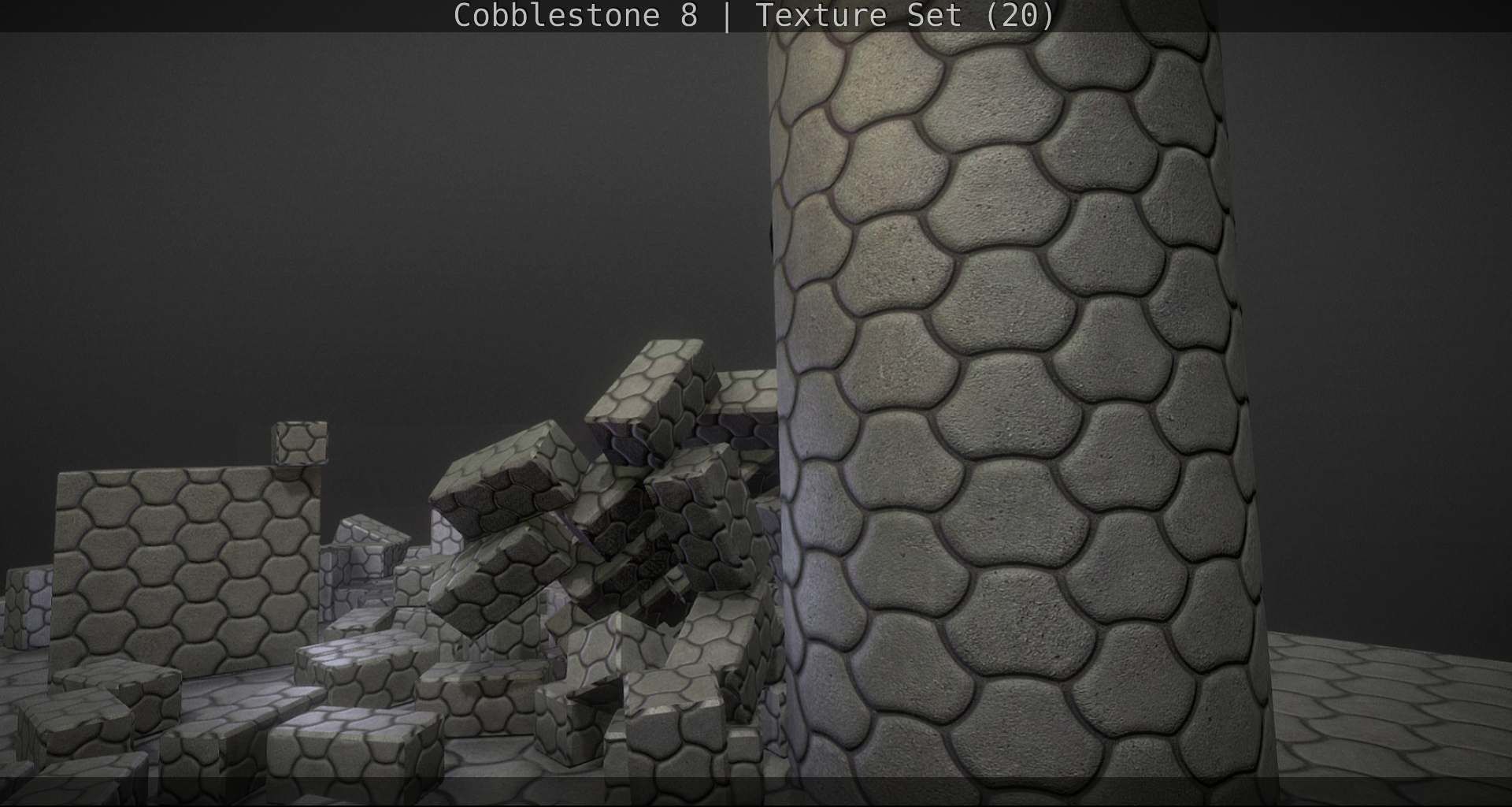 Cobblestone 8 - Texture Set - 20 Texture_66