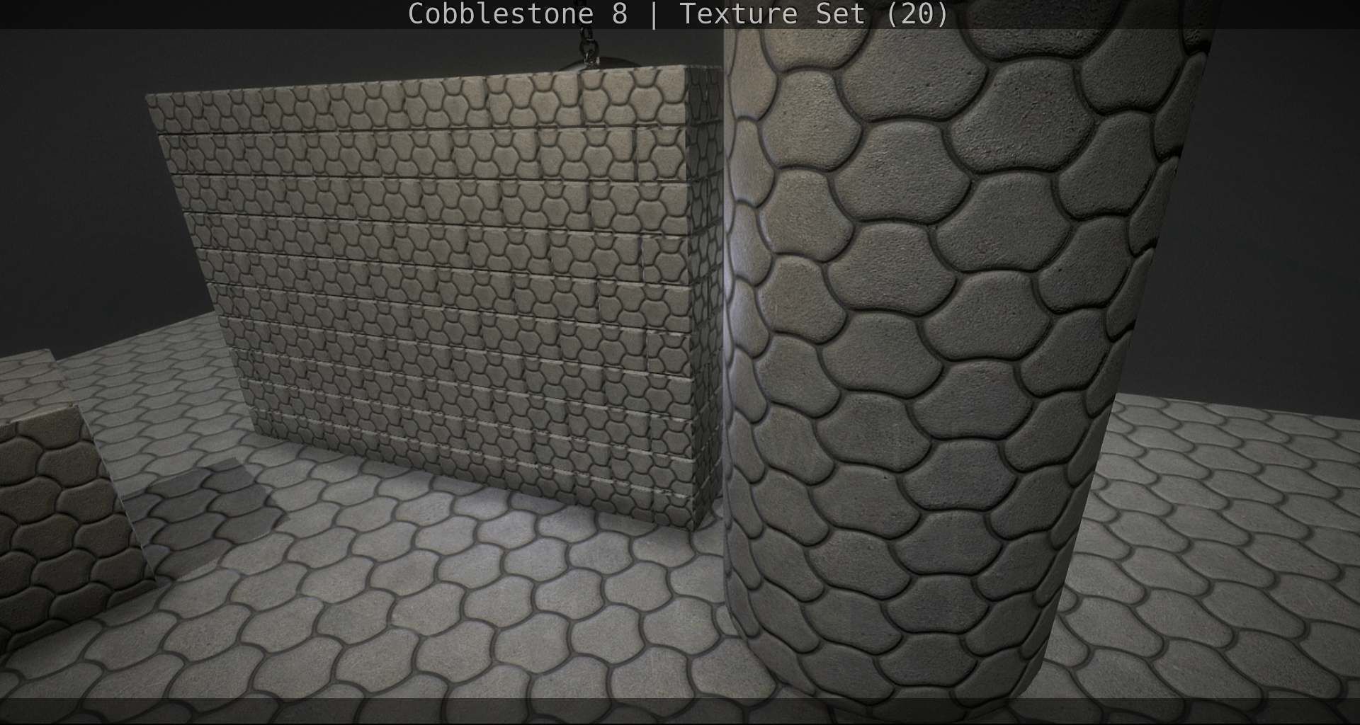 Cobblestone 8 - Texture Set - 20 Texture_82
