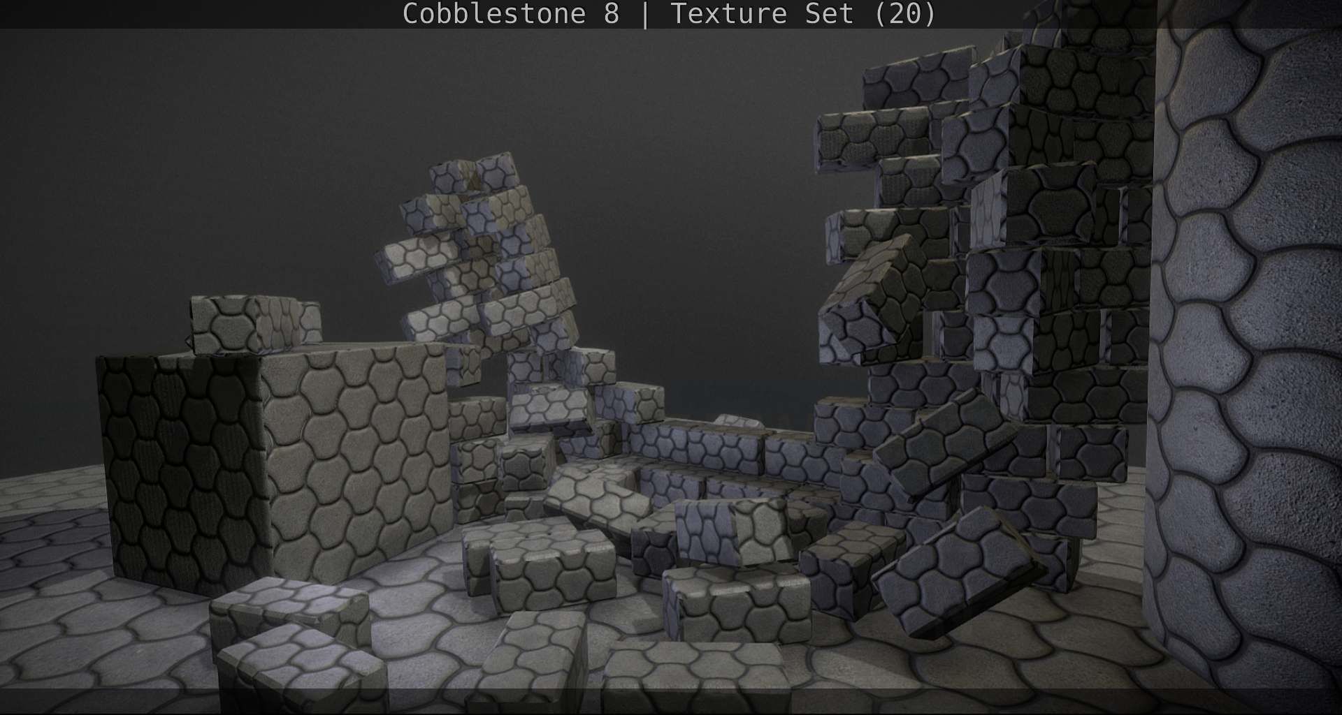 Cobblestone 8 - Texture Set - 20 Texture_30