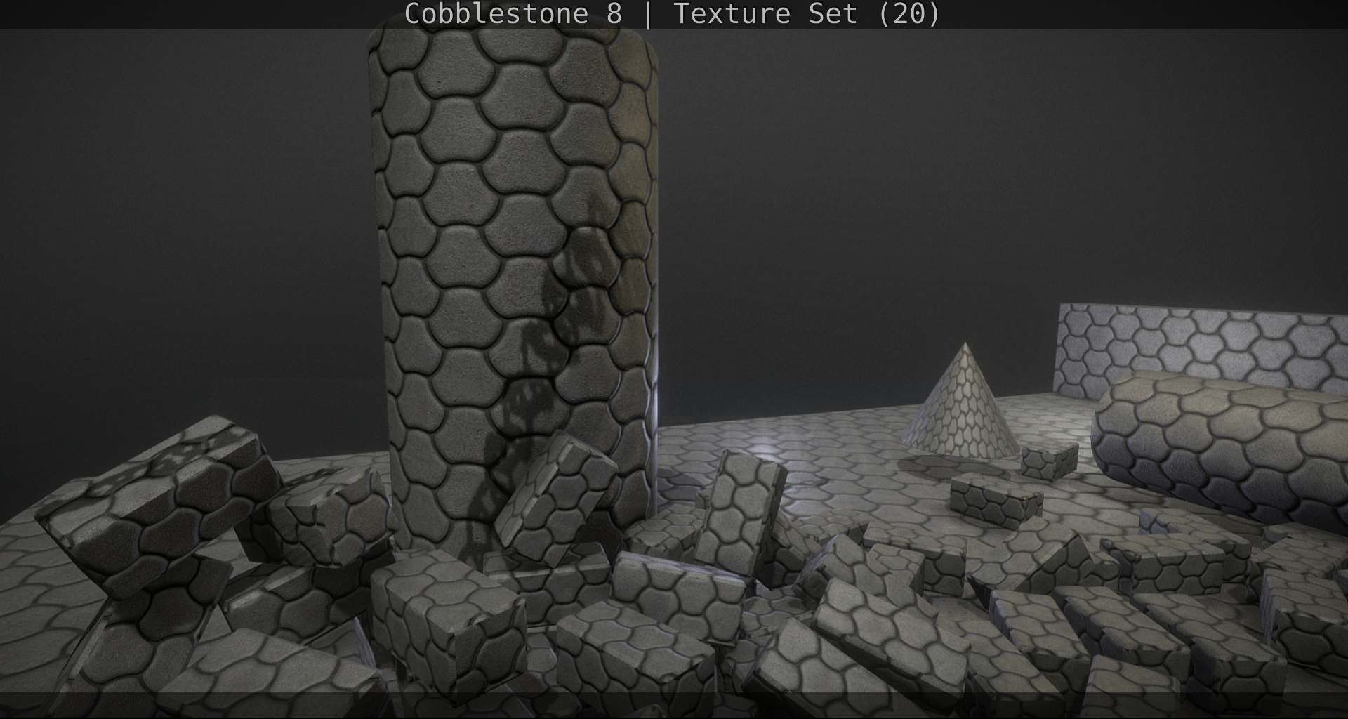 Cobblestone 8 - Texture Set - 20 Texture_99