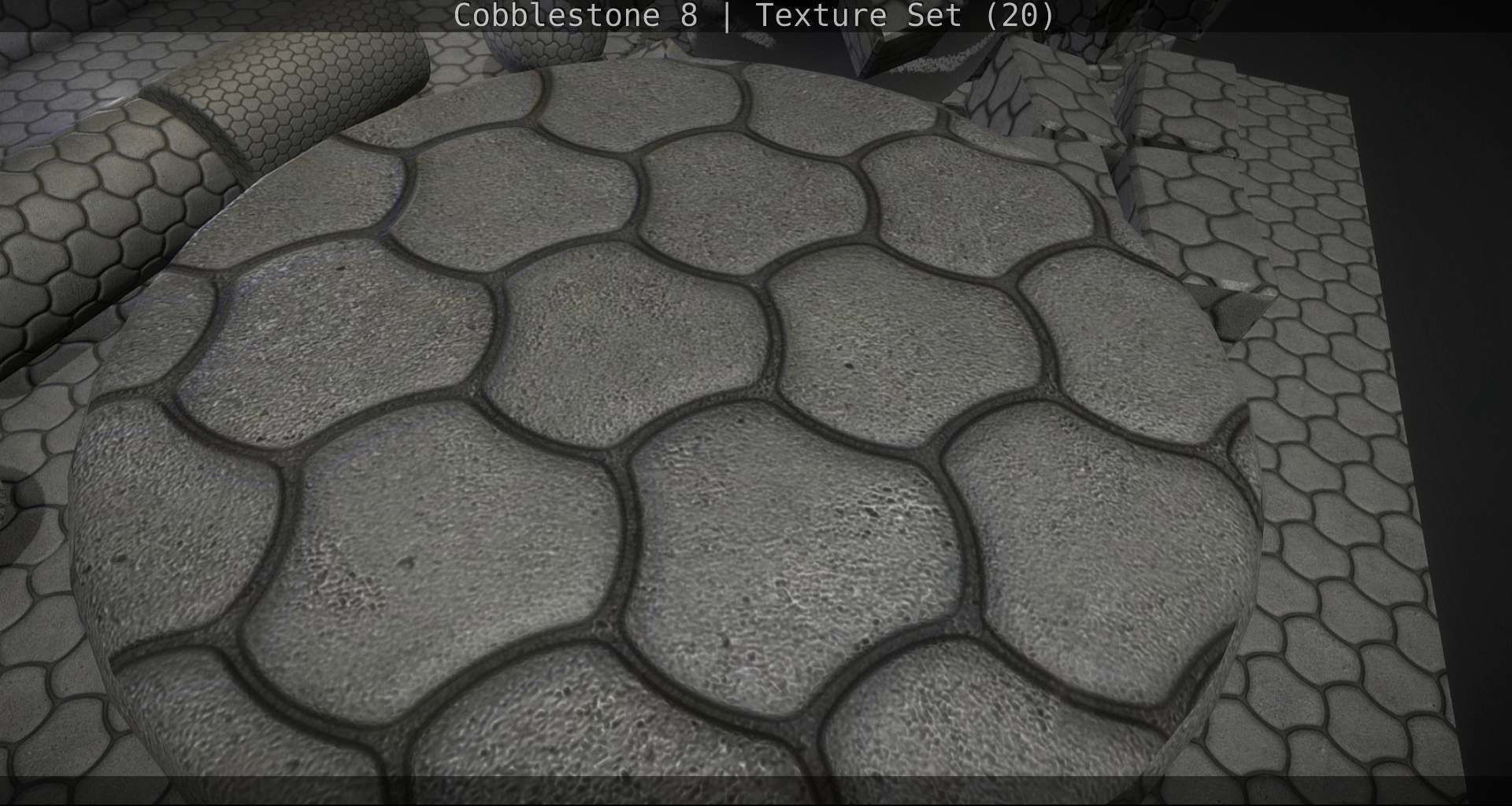Cobblestone 8 - Texture Set - 20 Texture_86