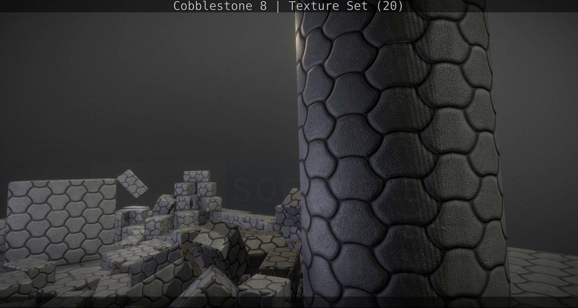 Cobblestone 8 - Texture Set - 20 Texture_70