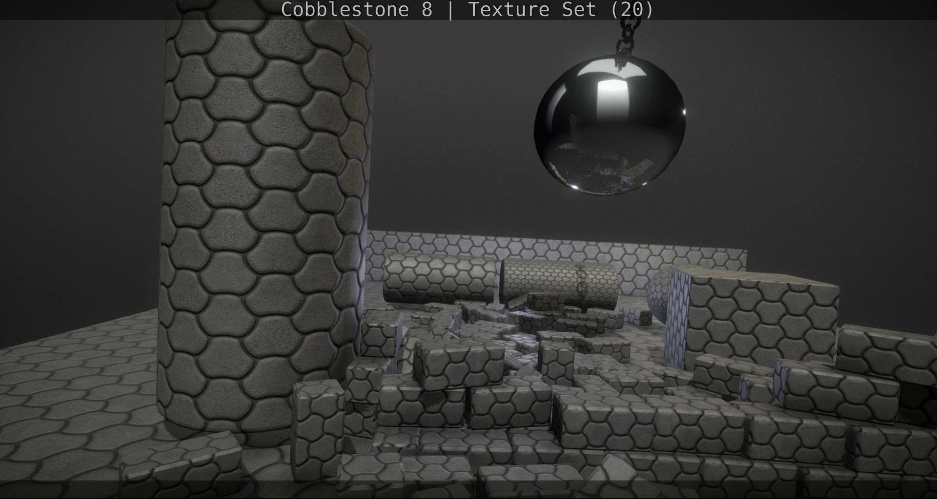 Cobblestone 8 - Texture Set - 20 Texture_48