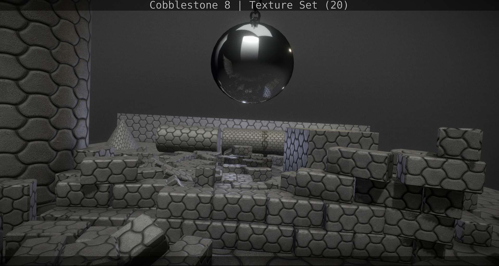 Cobblestone 8 - Texture Set - 20 Texture_46