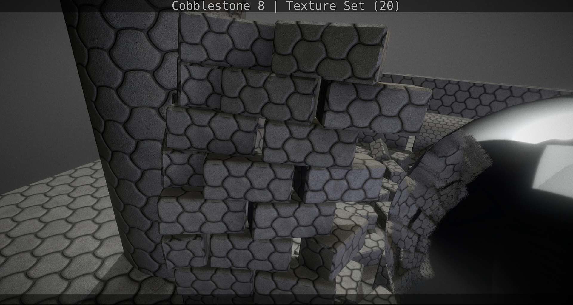 Cobblestone 8 - Texture Set - 20 Texture_93