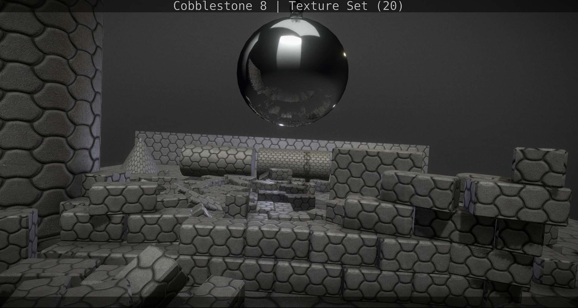 Cobblestone 8 - Texture Set - 20 Texture_45