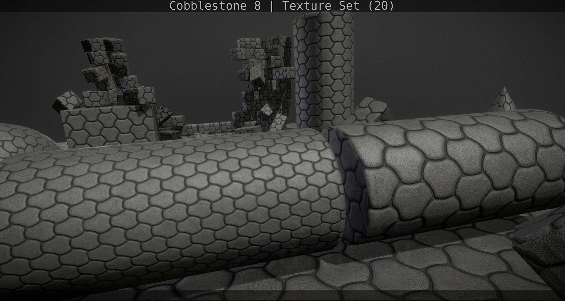 Cobblestone 8 - Texture Set - 20 Texture_119