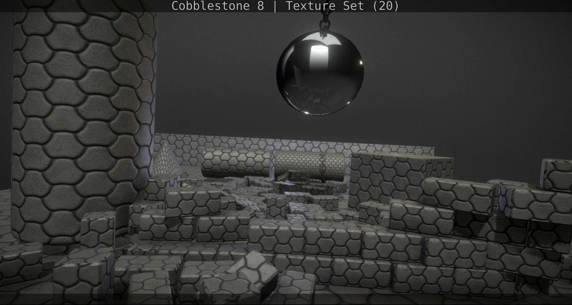 Cobblestone 8 - Texture Set - 20 Texture_47