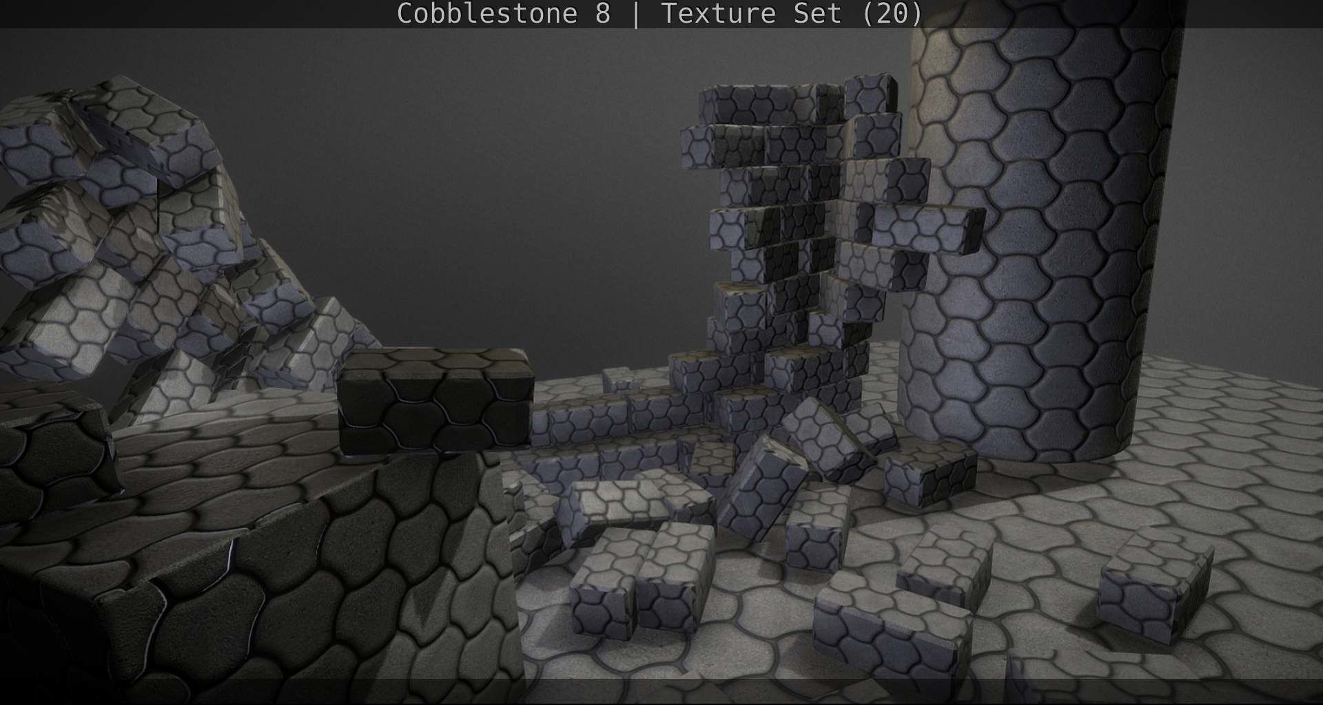 Cobblestone 8 - Texture Set - 20 Texture_31