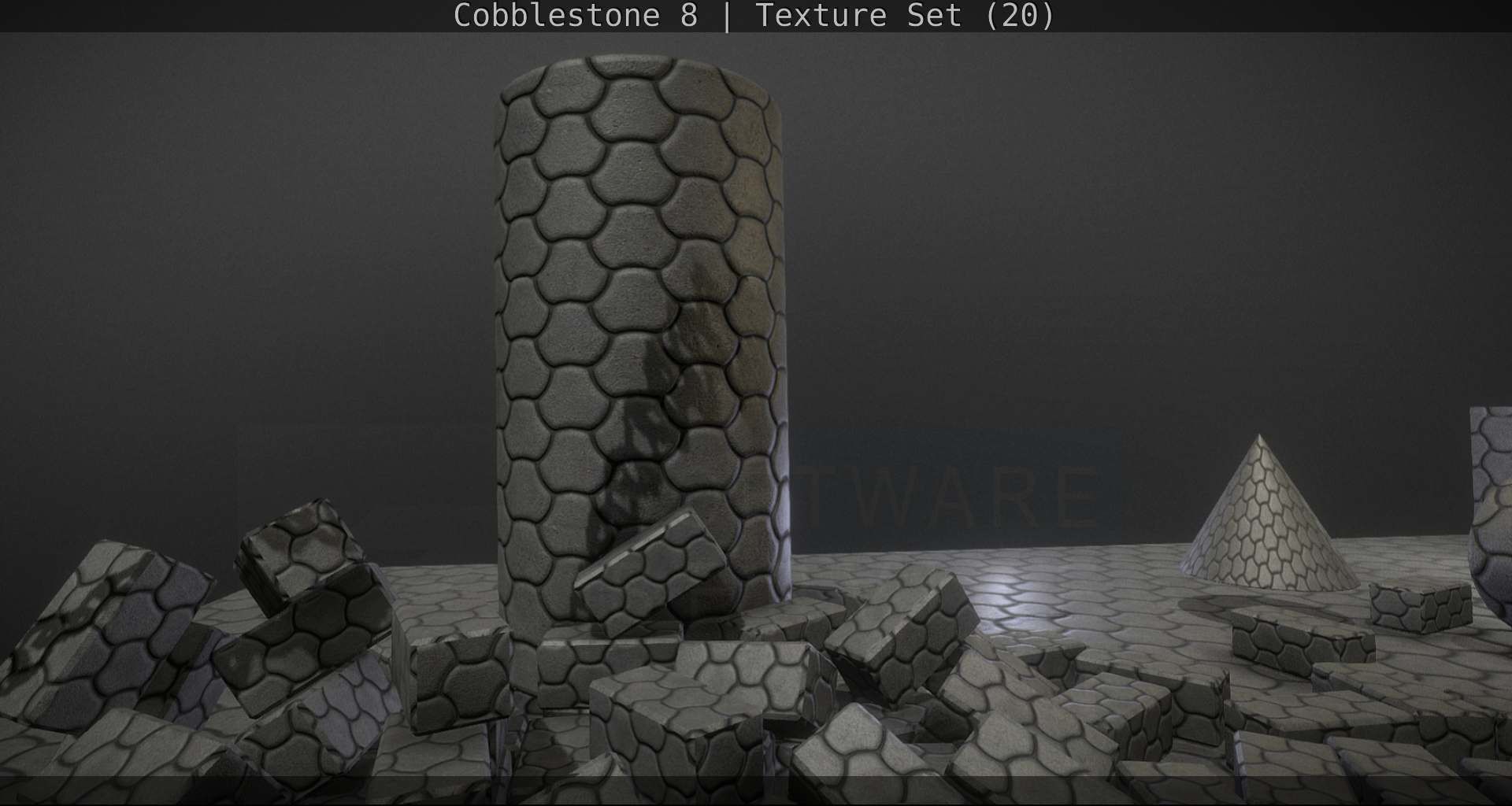 Cobblestone 8 - Texture Set - 20 Texture_100