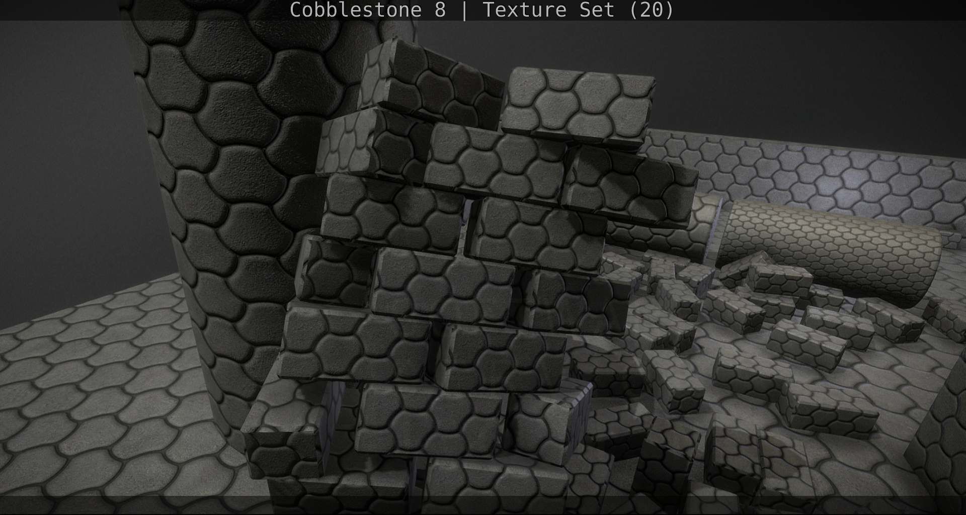 Cobblestone 8 - Texture Set - 20 Texture_95