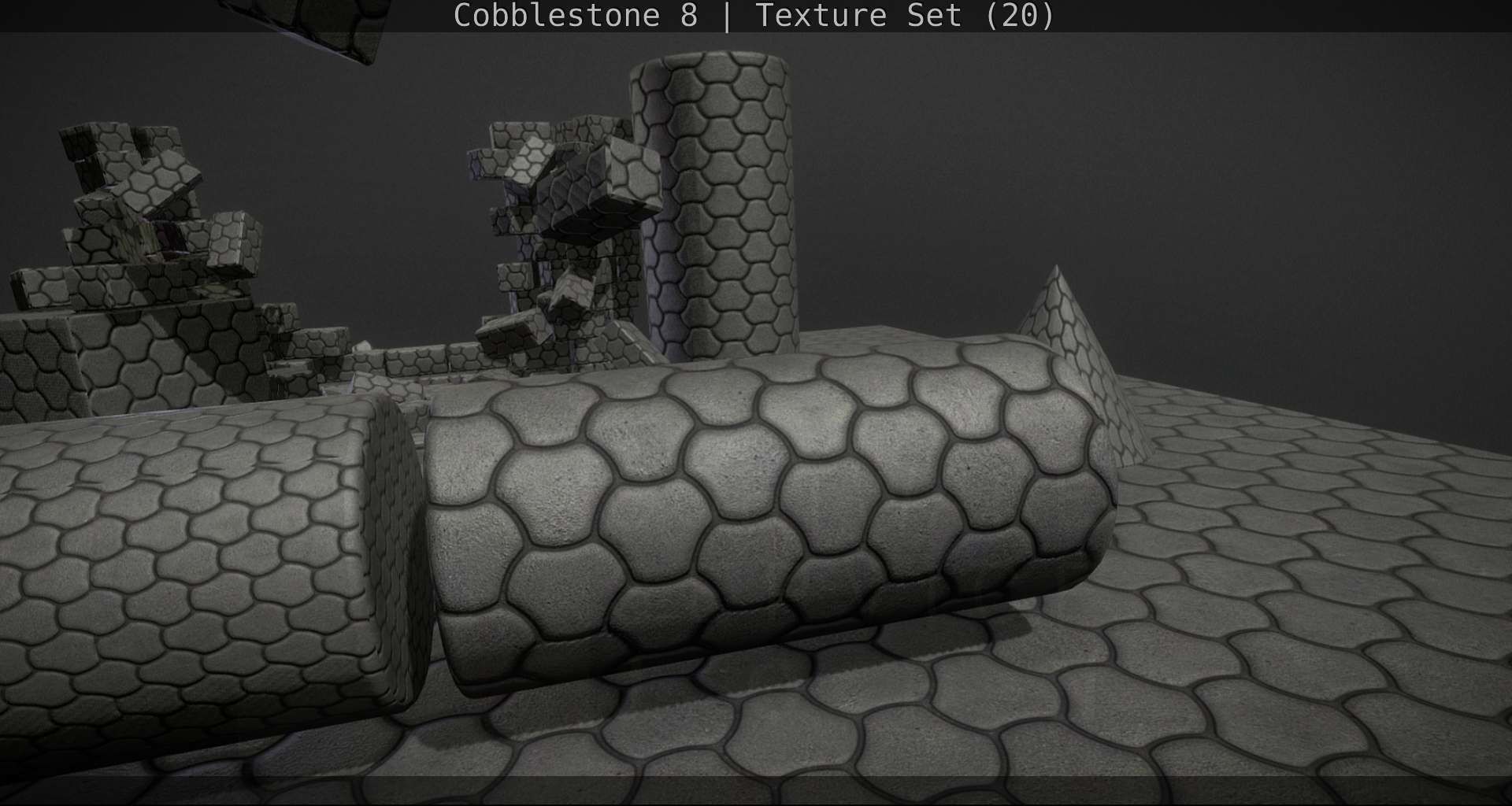 Cobblestone 8 - Texture Set - 20 Texture_118