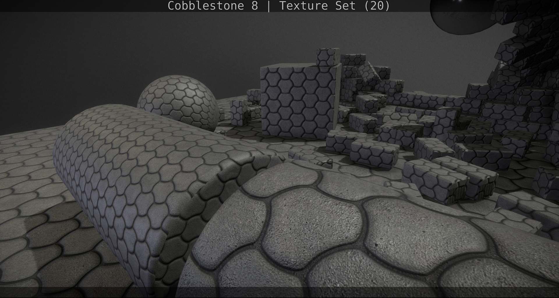 Cobblestone 8 - Texture Set - 20 Texture_125