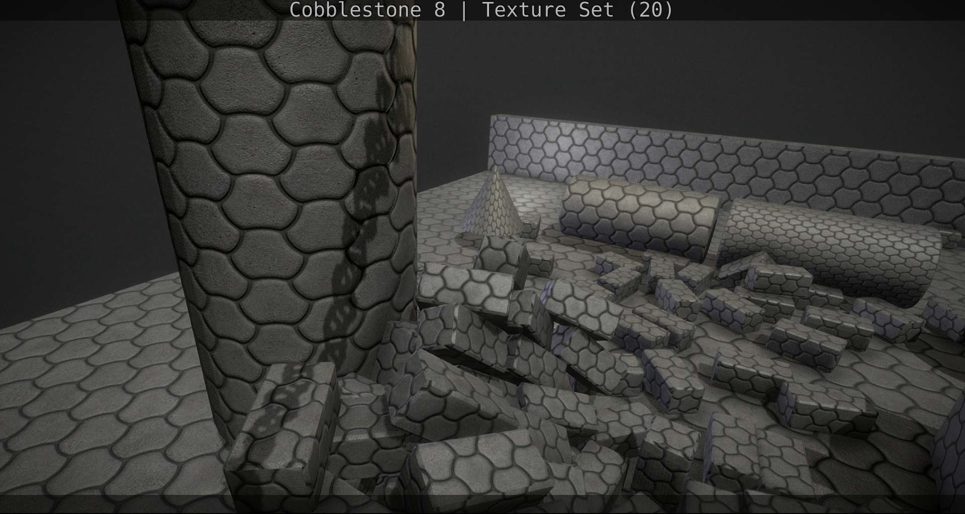 Cobblestone 8 - Texture Set - 20 Texture_98