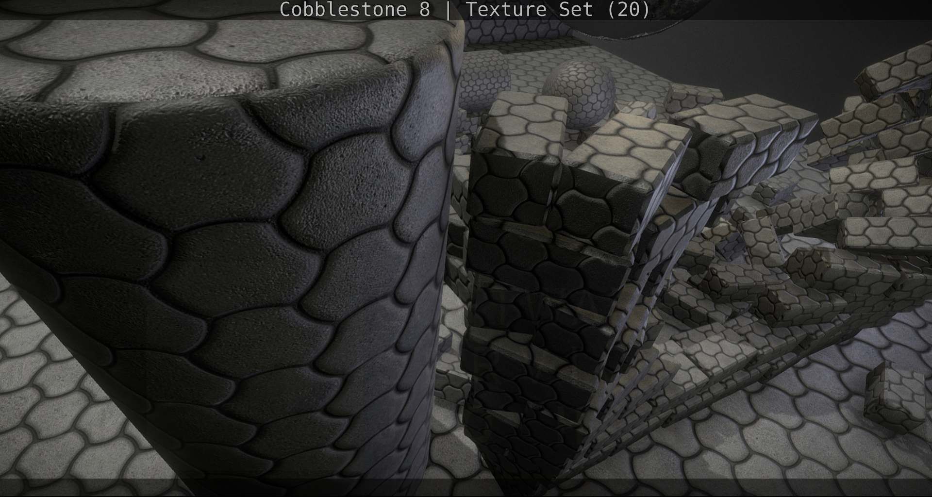 Cobblestone 8 - Texture Set - 20 Texture_91