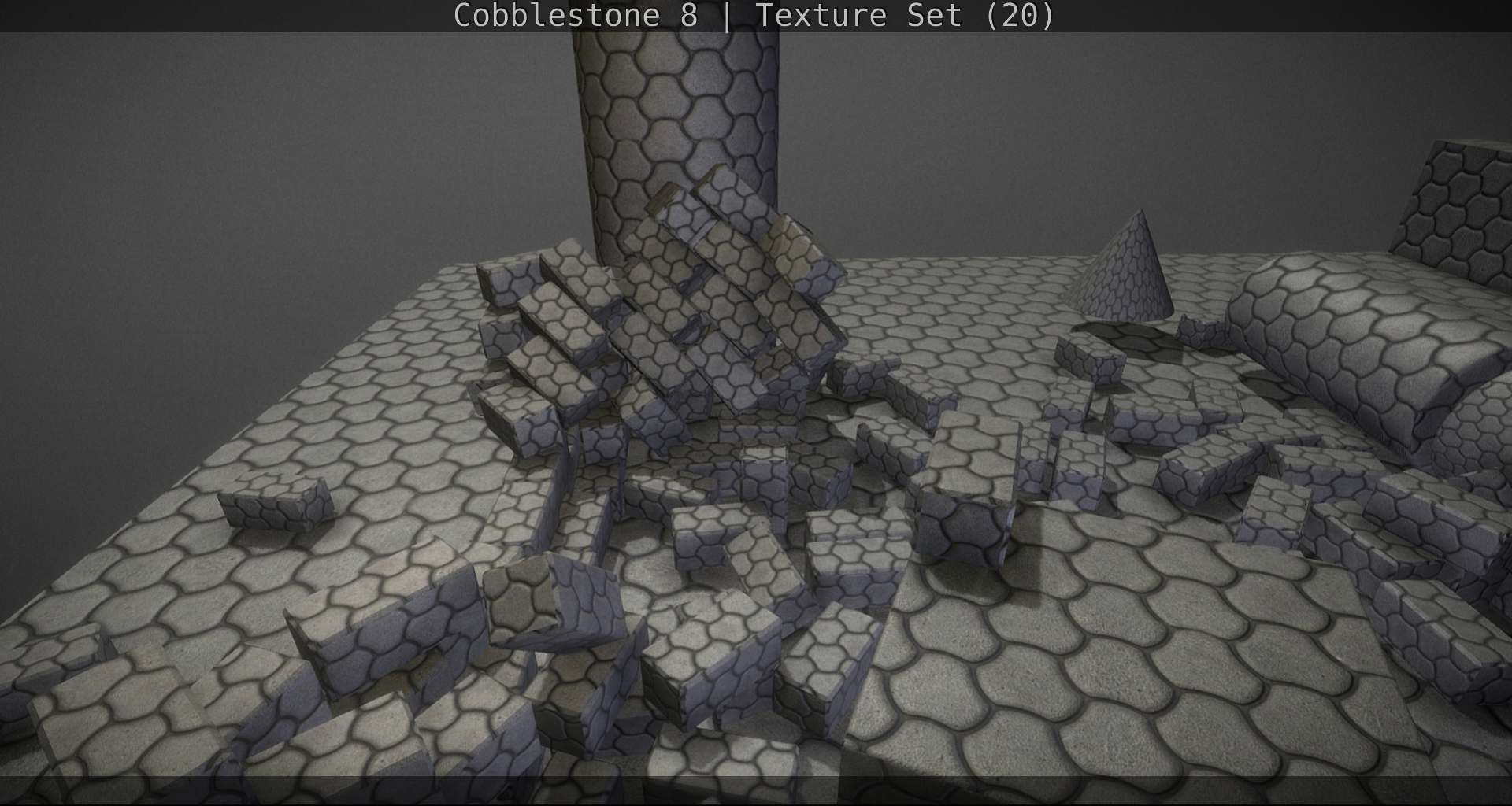 Cobblestone 8 - Texture Set - 20 Texture_37