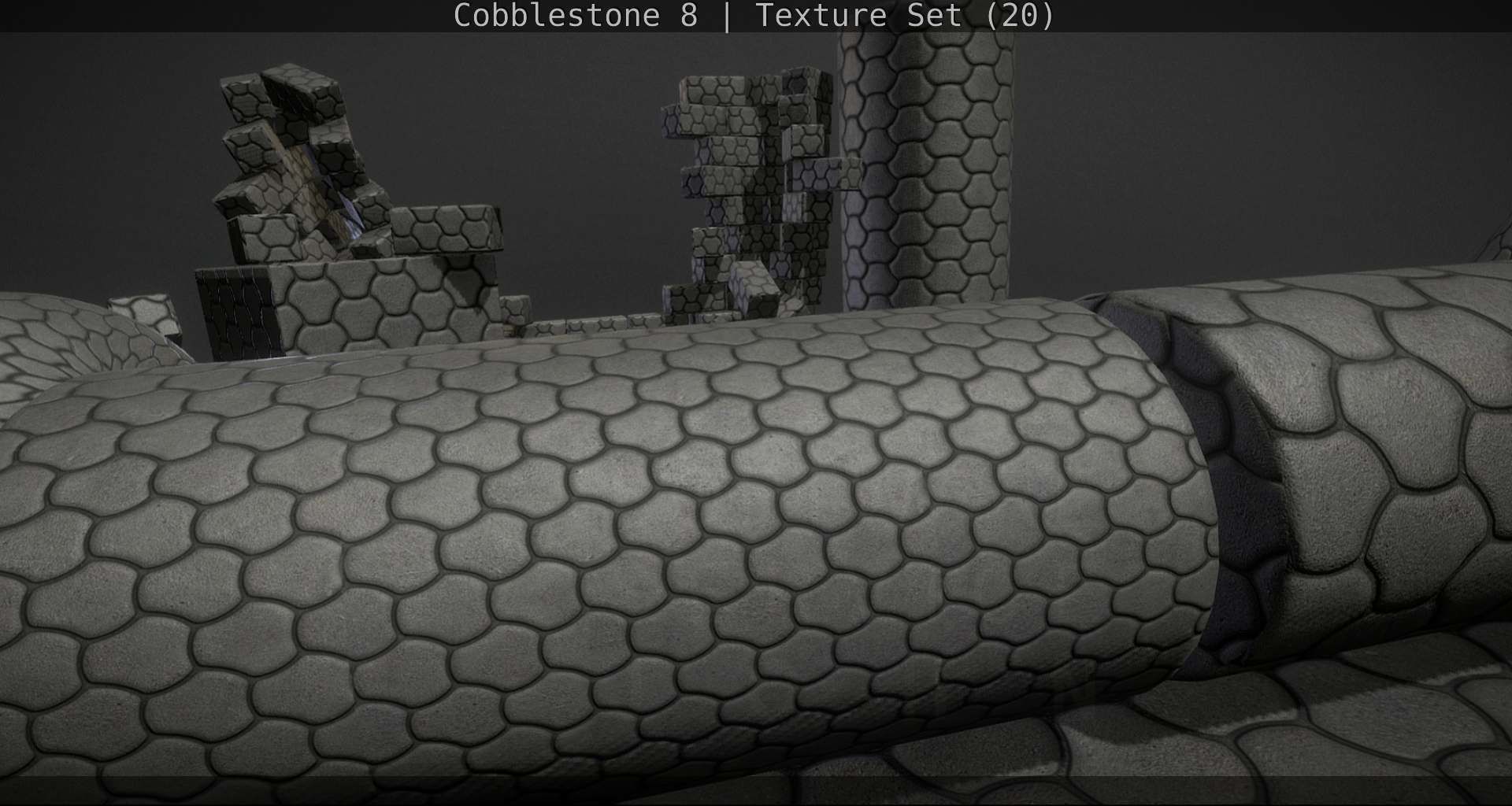 Cobblestone 8 - Texture Set - 20 Texture_120