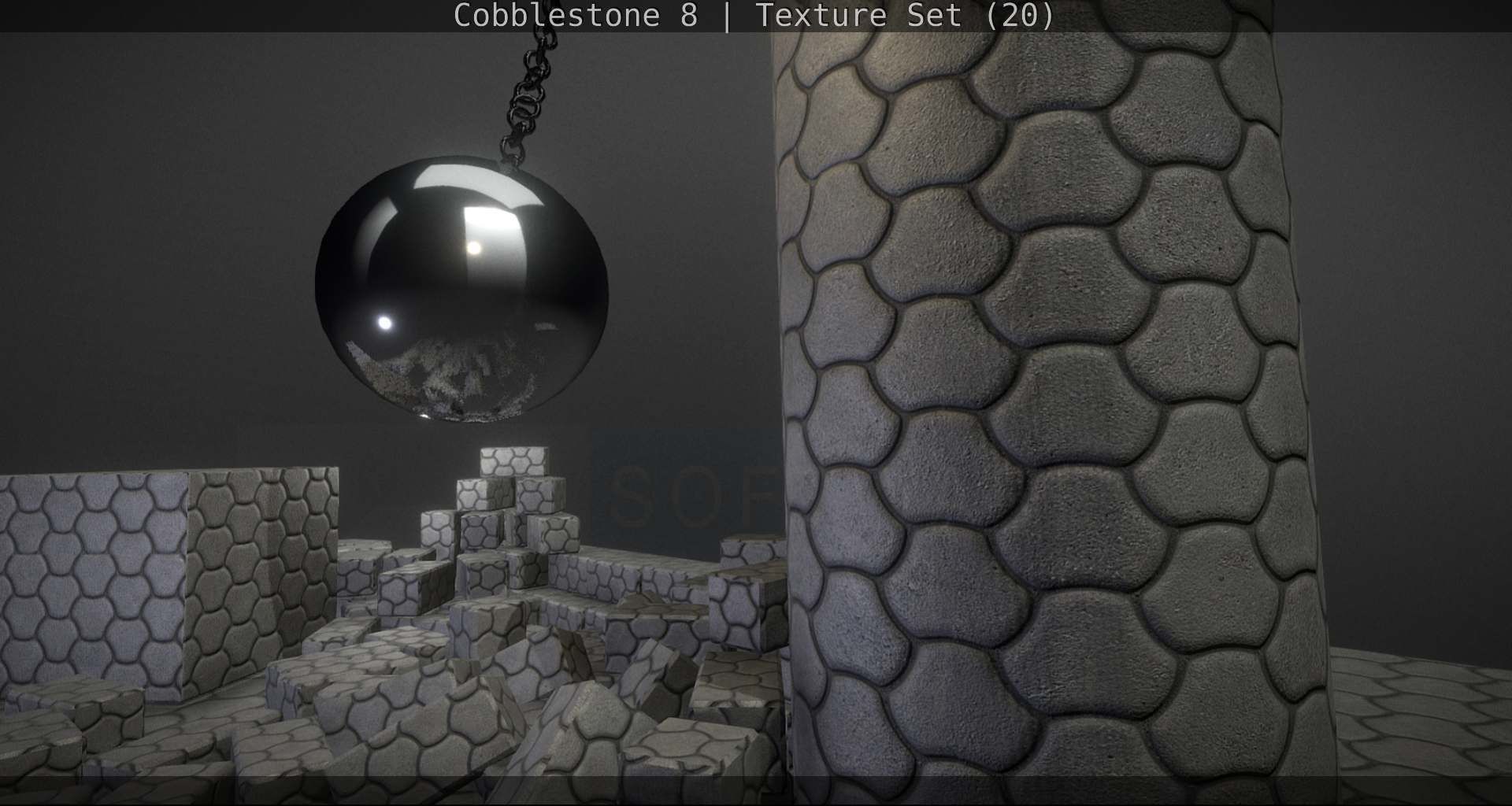 Cobblestone 8 - Texture Set - 20 Texture_75