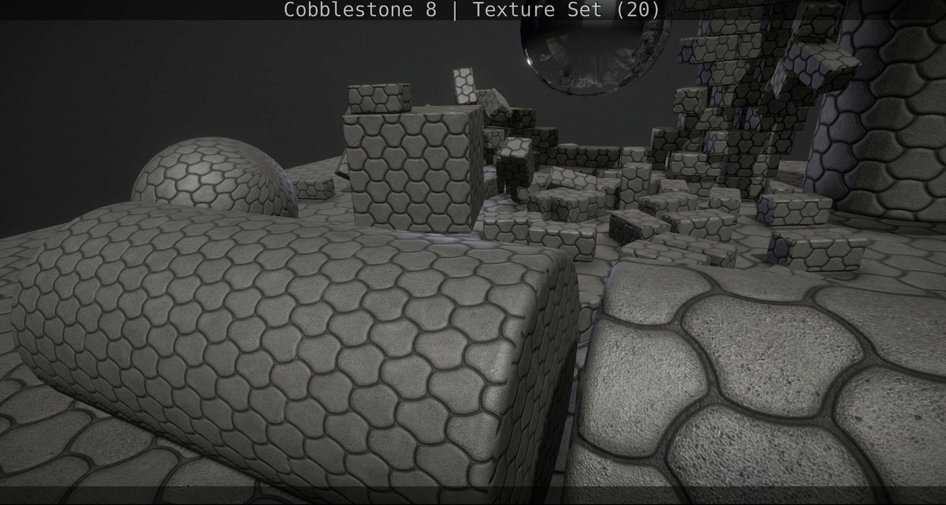 Cobblestone 8 - Texture Set - 20 Texture_122