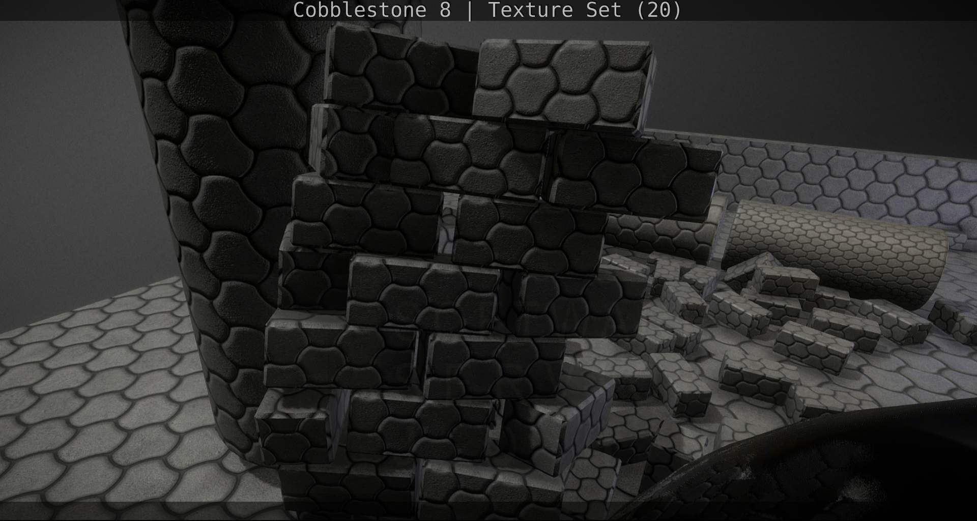 Cobblestone 8 - Texture Set - 20 Texture_94