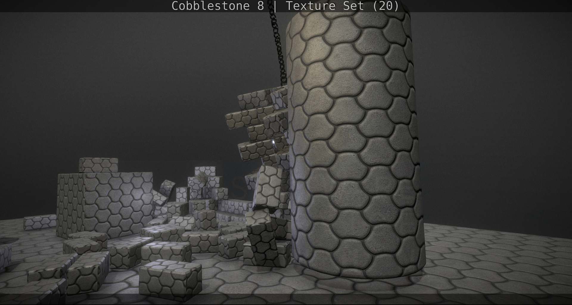 Cobblestone 8 - Texture Set - 20 Texture_65