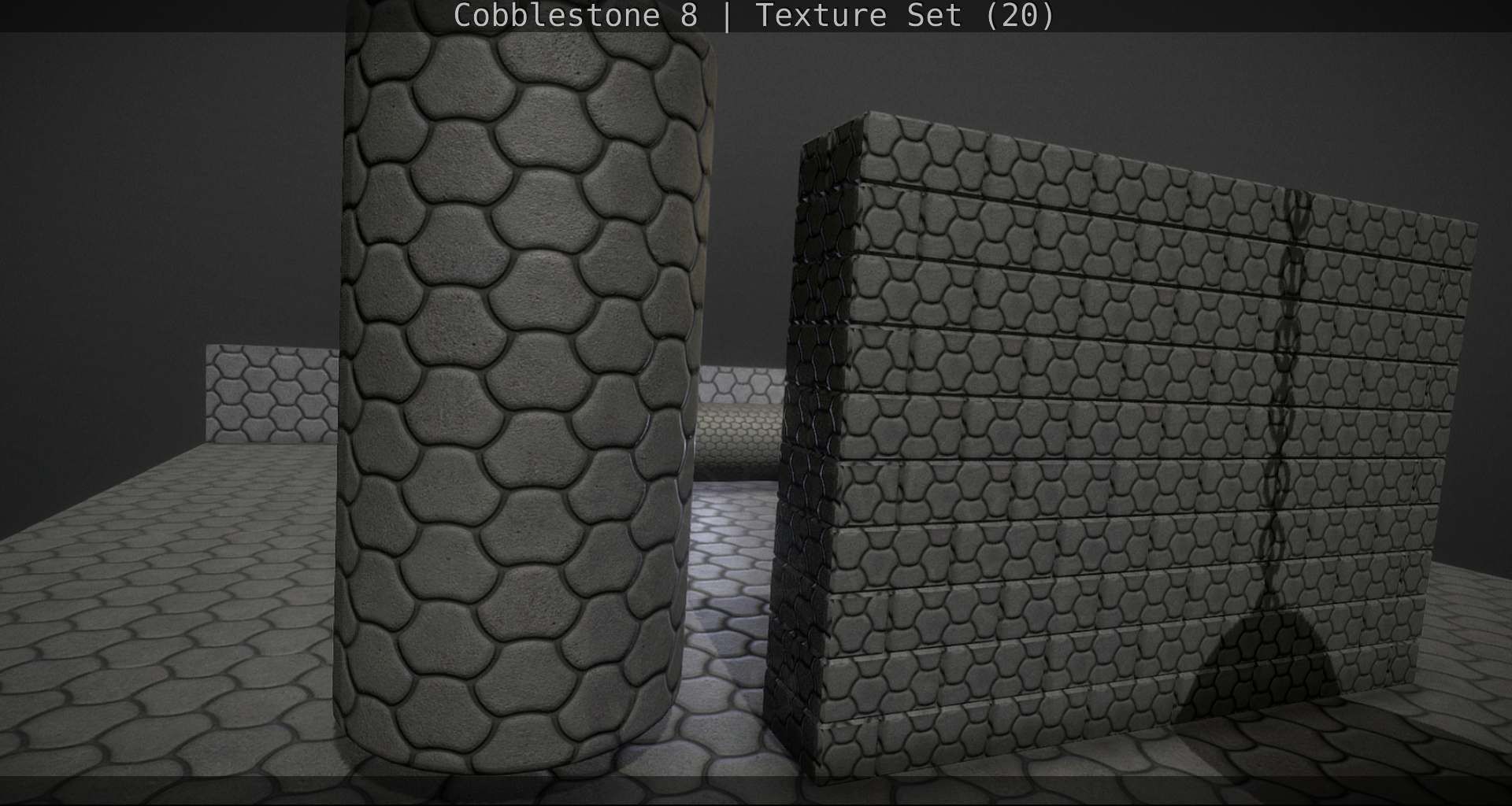 Cobblestone 8 - Texture Set - 20 Texture_49