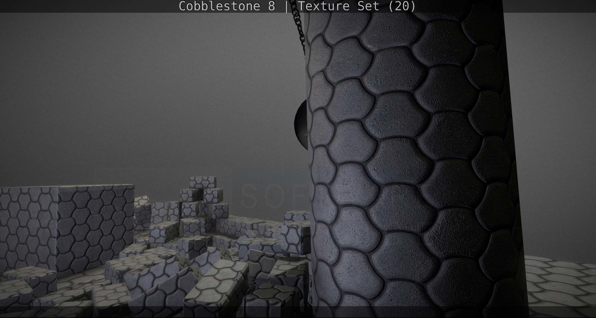 Cobblestone 8 - Texture Set - 20 Texture_72