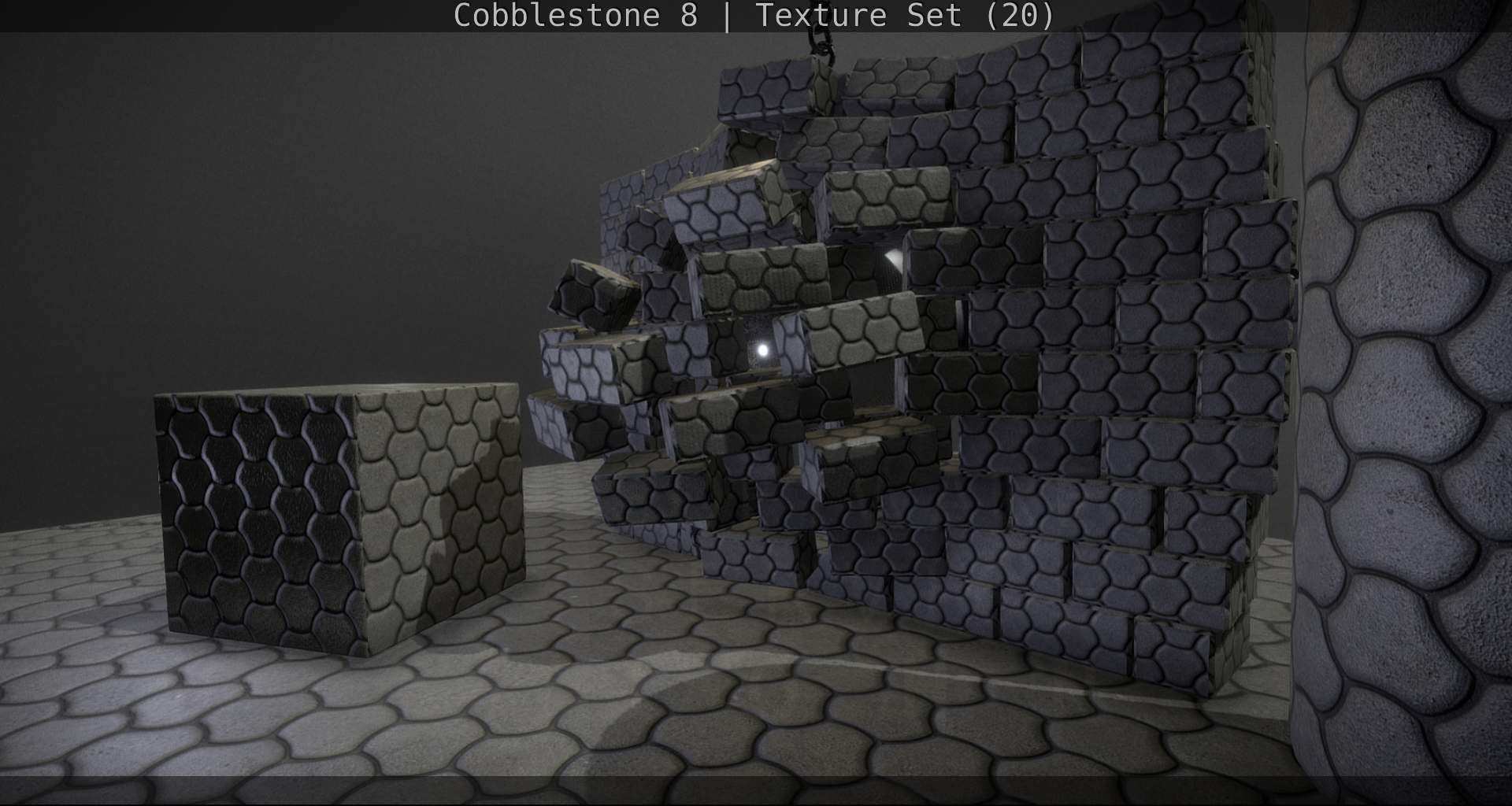 Cobblestone 8 - Texture Set - 20 Texture_24