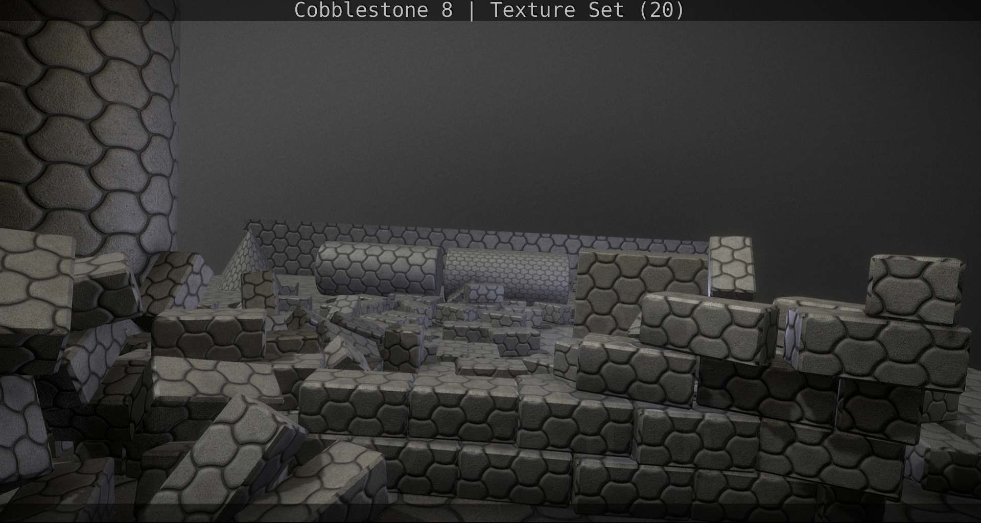 Cobblestone 8 - Texture Set - 20 Texture_39