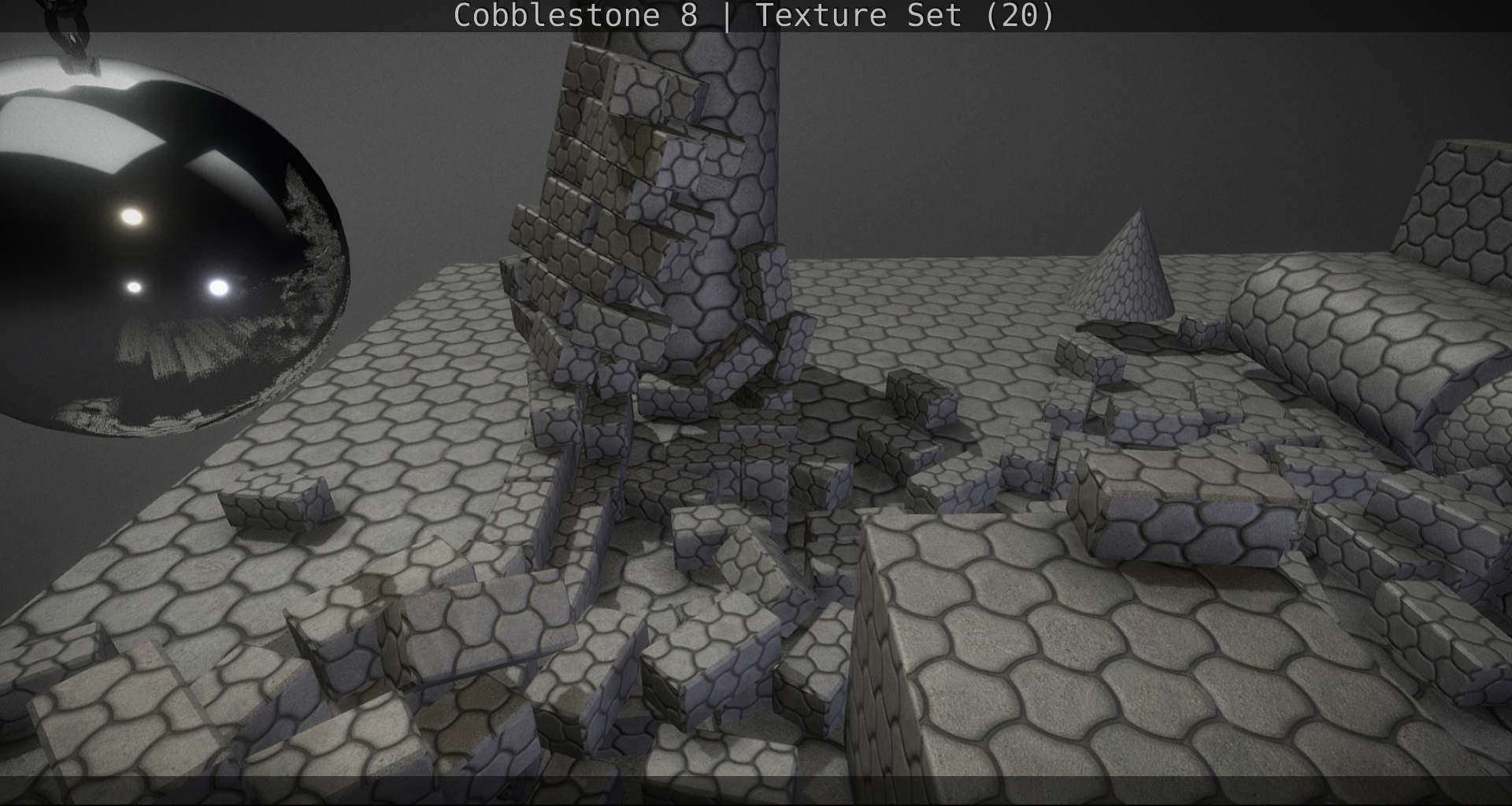 Cobblestone 8 - Texture Set - 20 Texture_35