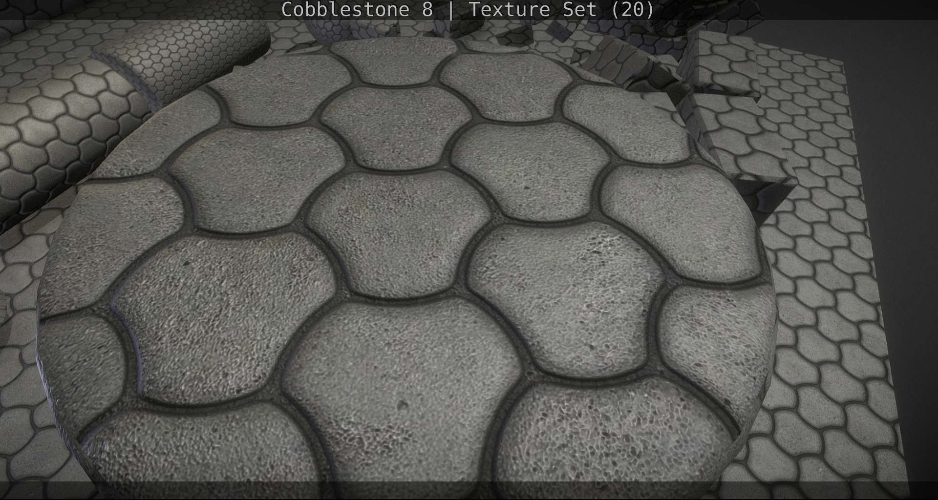 Cobblestone 8 - Texture Set - 20 Texture_87