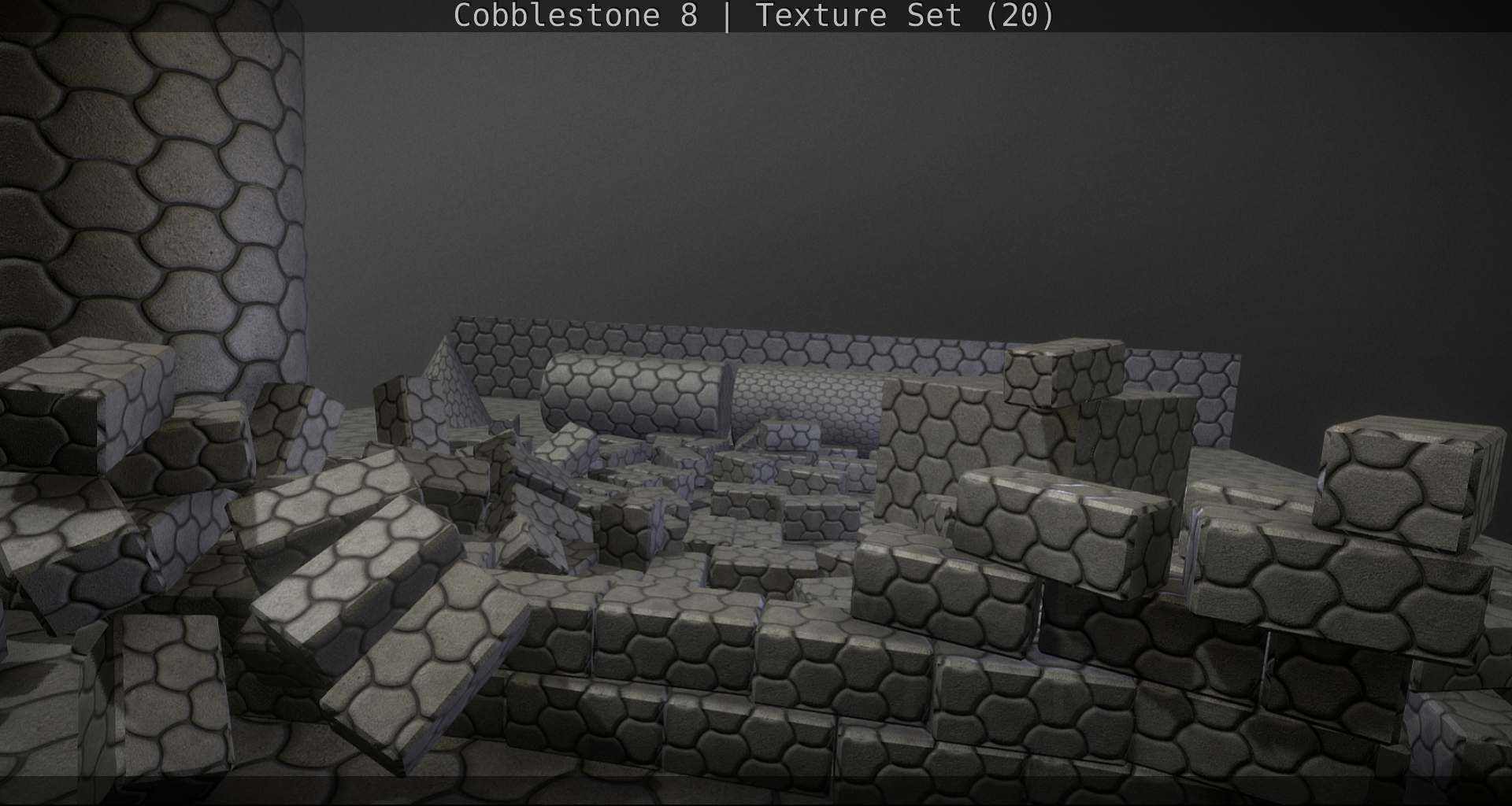 Cobblestone 8 - Texture Set - 20 Texture_40