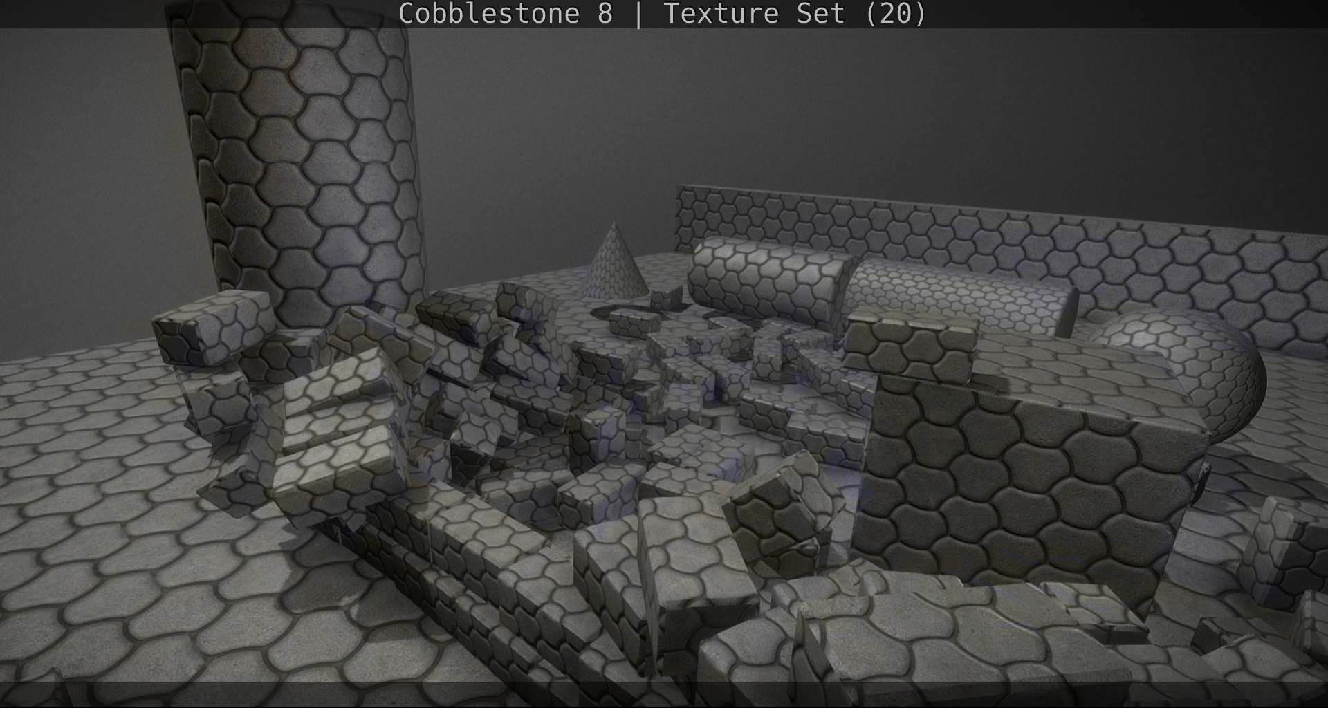 Cobblestone 8 - Texture Set - 20 Texture_38