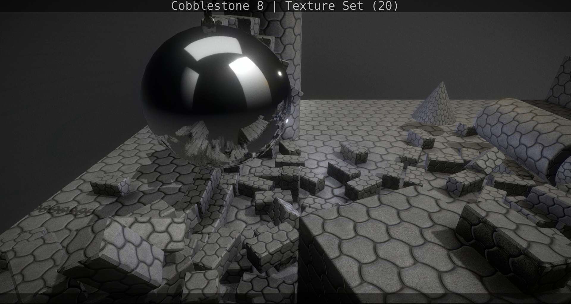 Cobblestone 8 - Texture Set - 20 Texture_33