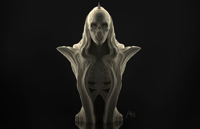 Ghost 3D Printable Sculpture 3D print model