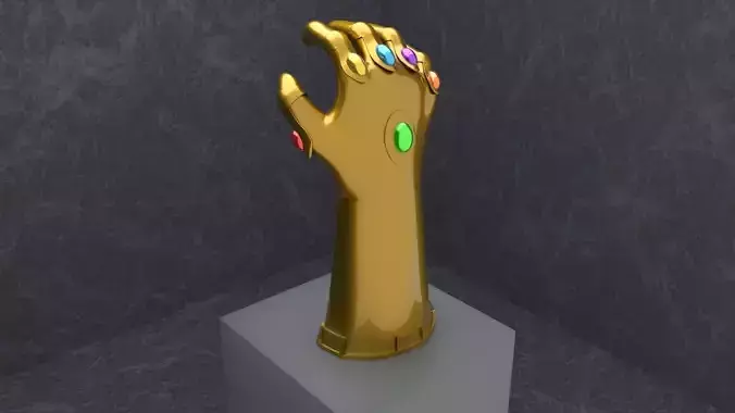 Infinity Gauntlet 3D model