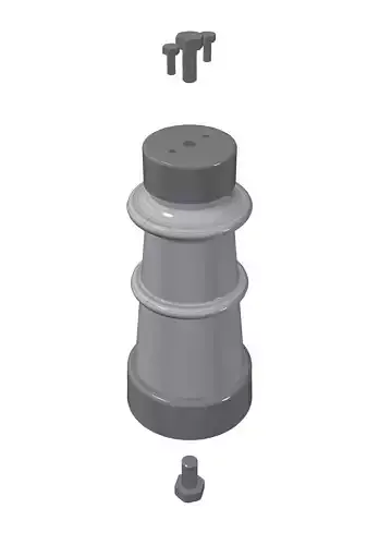 Voltage indoor mounting insulator PAK-20