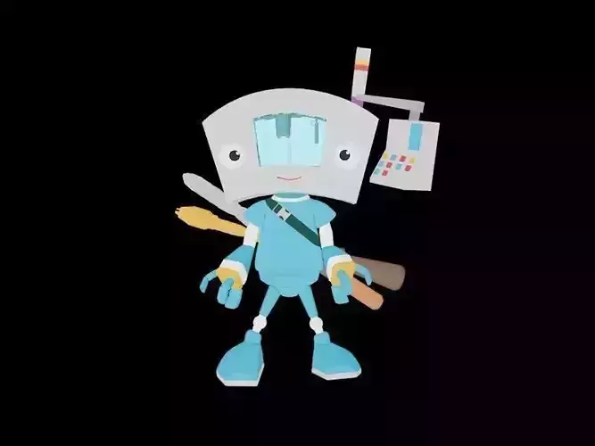 Maichining Center Character 3D model