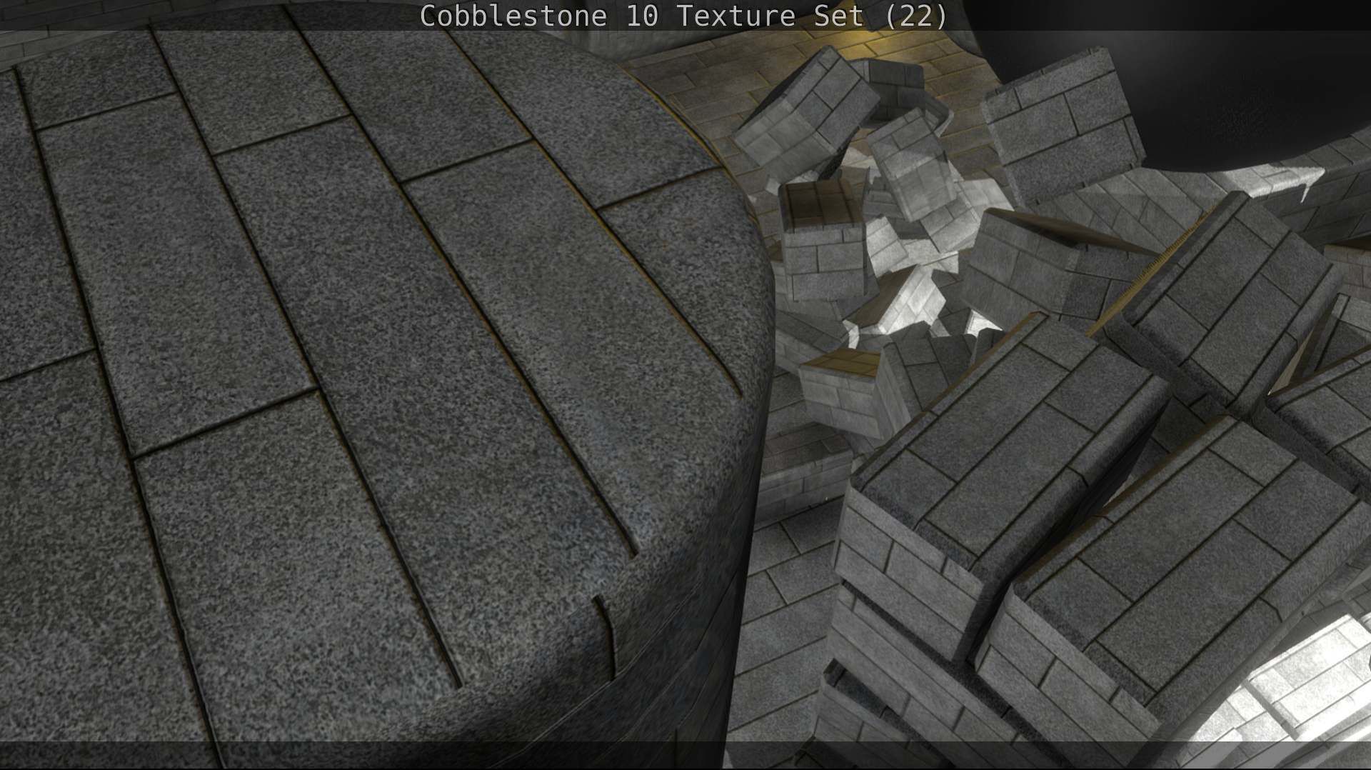 Cobblestone 10 - Texture Set - 22 Texture_128