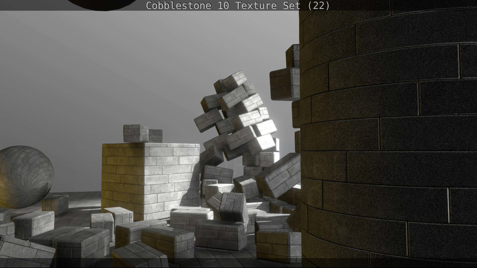 Cobblestone 10 - Texture Set - 22 Texture_100