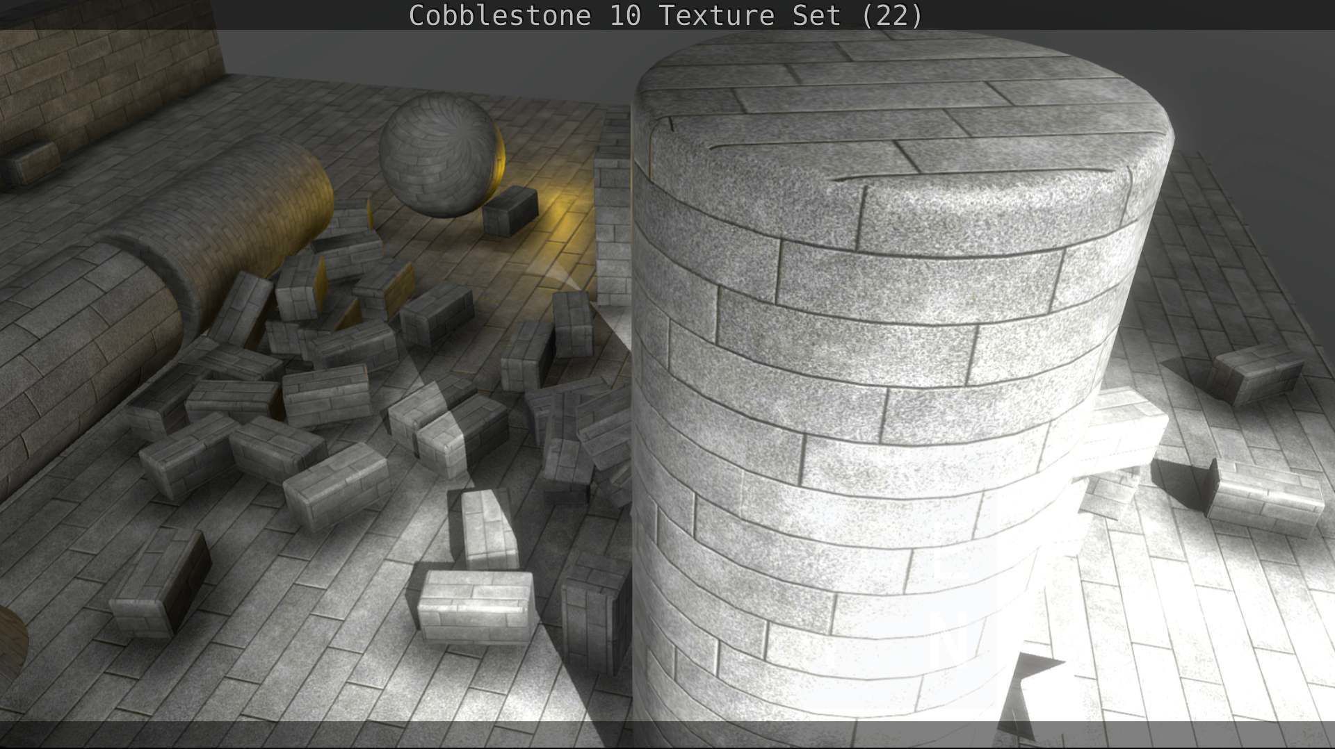 Cobblestone 10 - Texture Set - 22 Texture_123