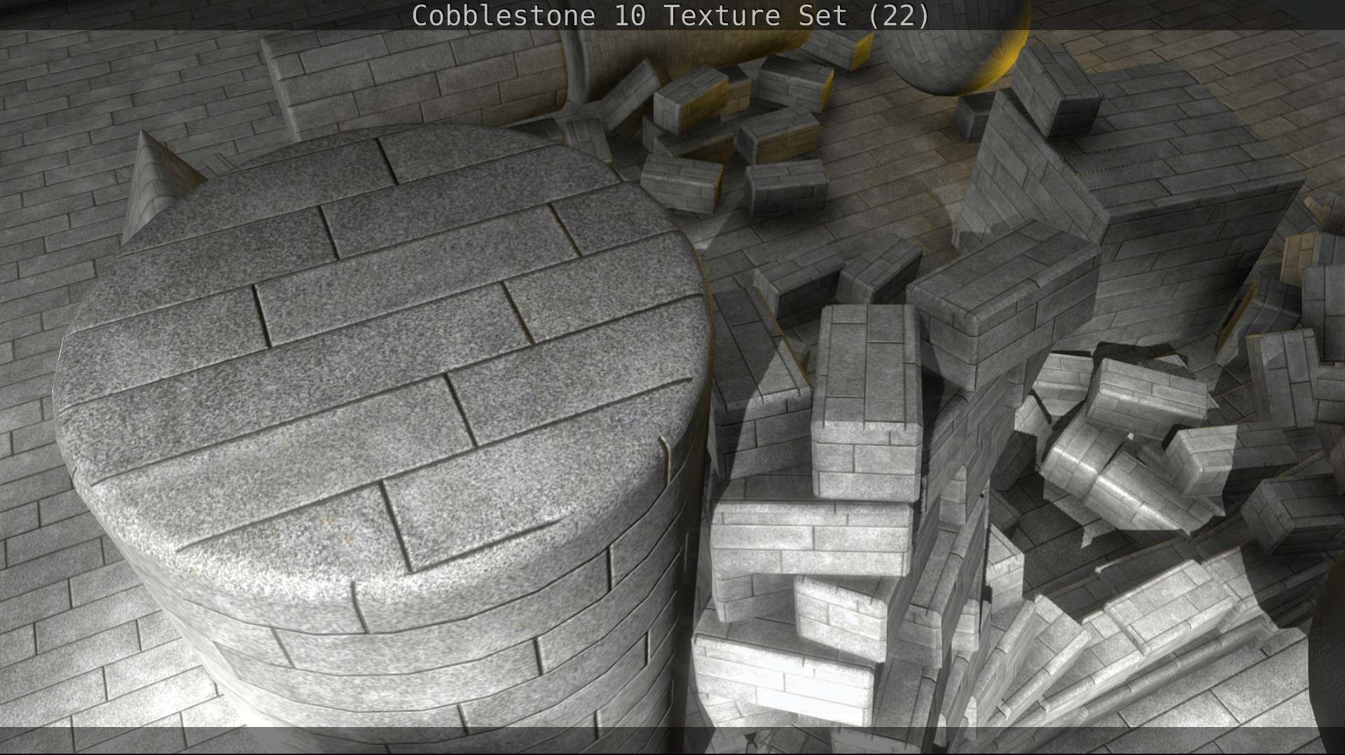 Cobblestone 10 - Texture Set - 22 Texture_137