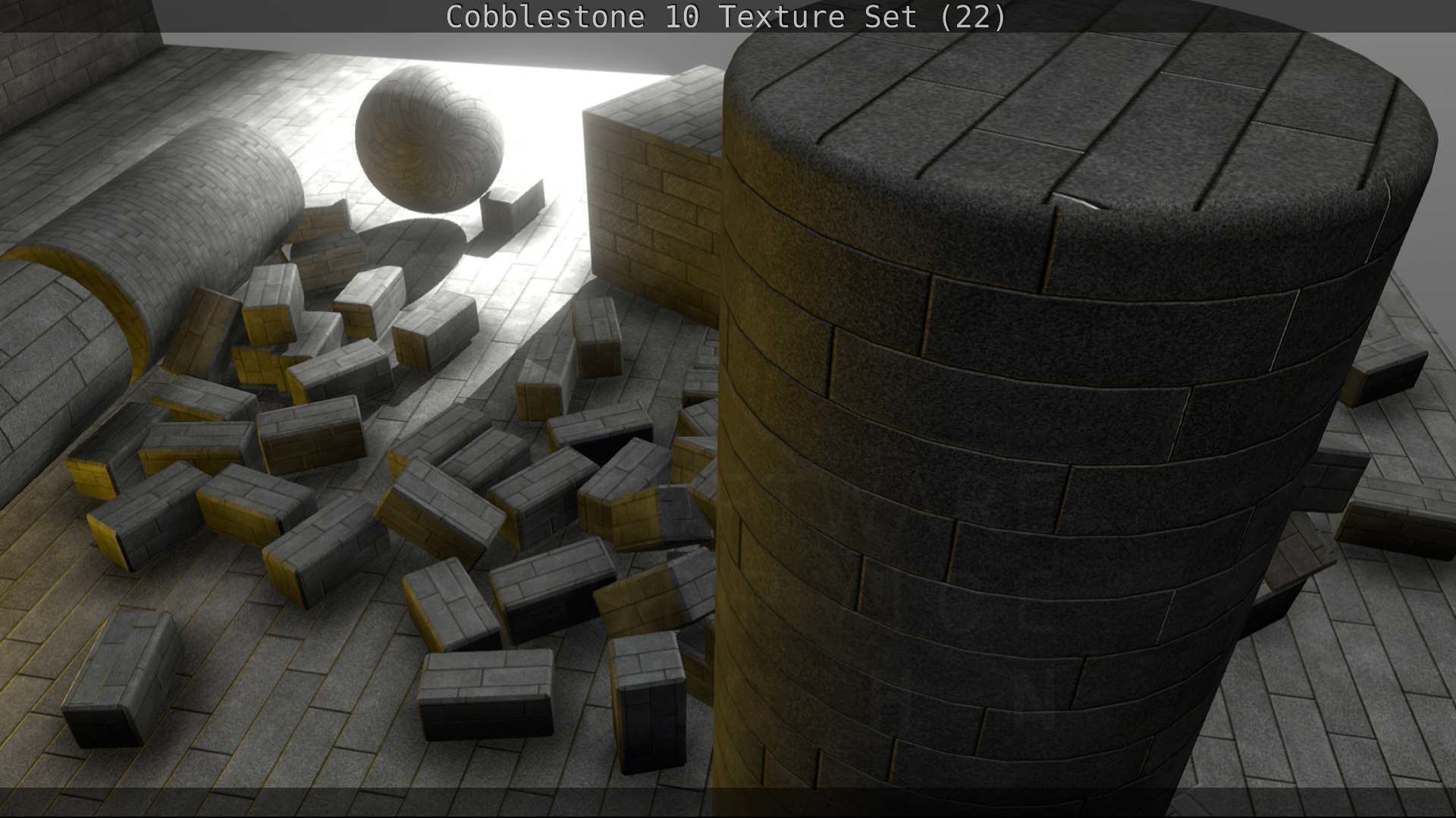 Cobblestone 10 - Texture Set - 22 Texture_109