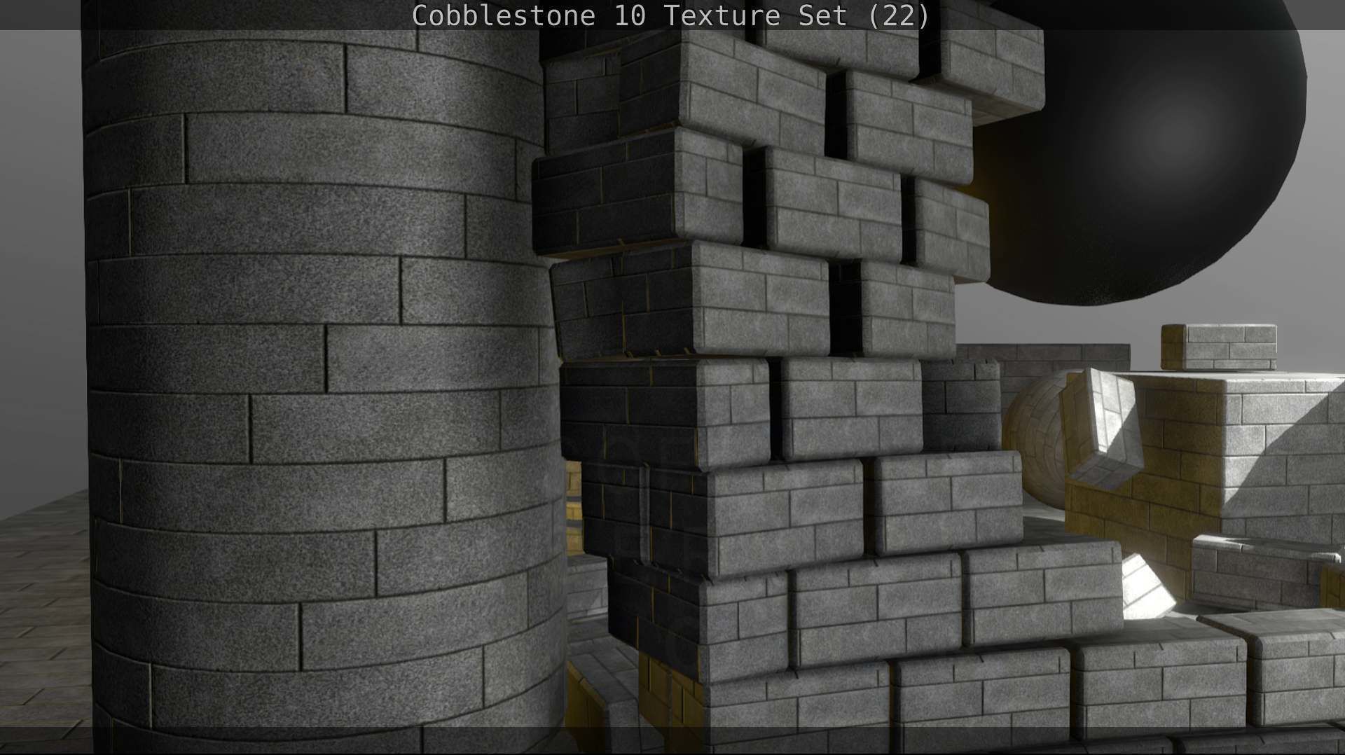 Cobblestone 10 - Texture Set - 22 Texture_72